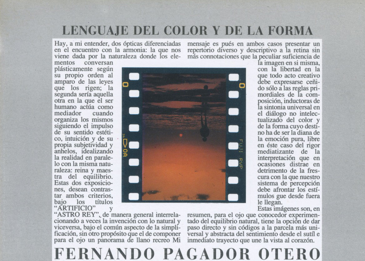 El lenguaje del color y de la forma 1994